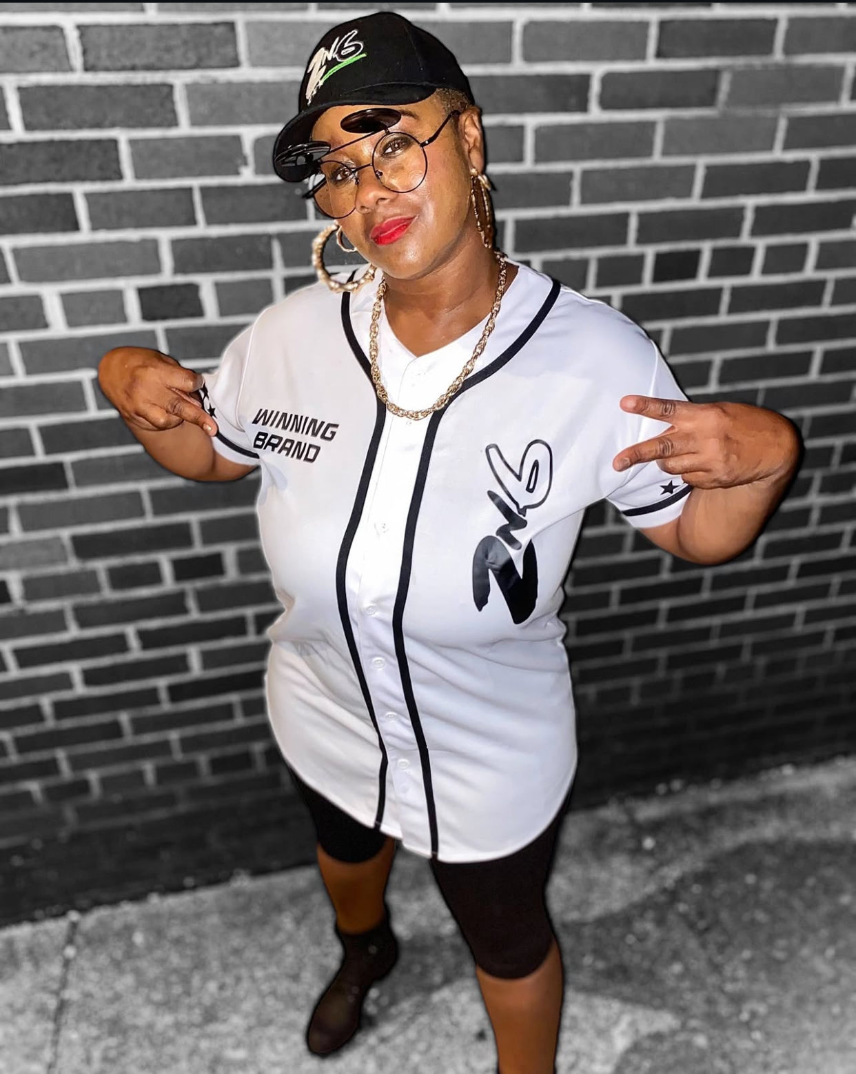 2N6 Sport White Baseball Jersey