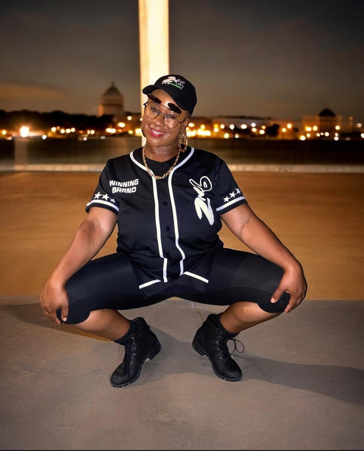 Black 2N6 Brand Baseball Jersey