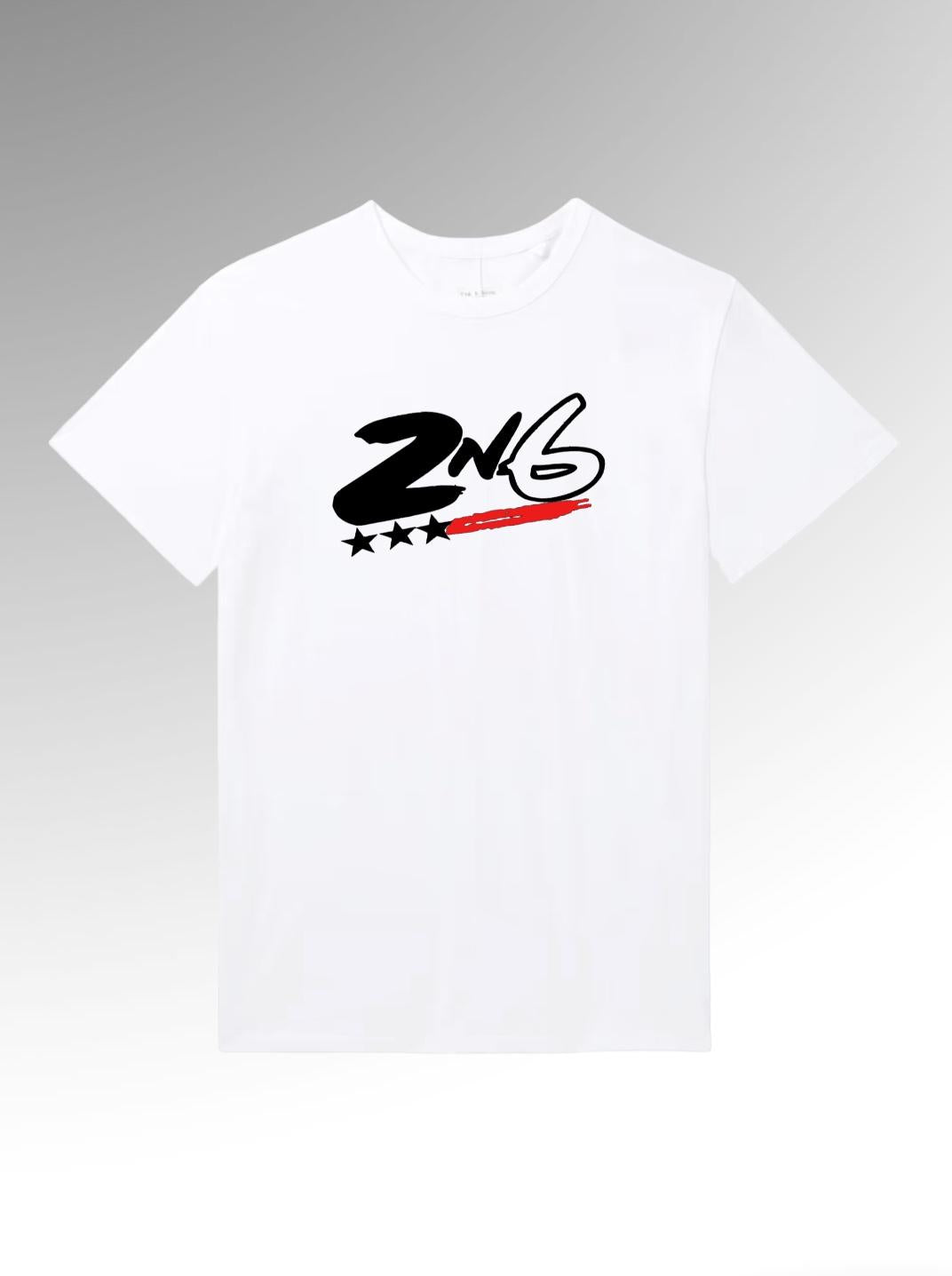 Classic T-Shirt w/ red stripe