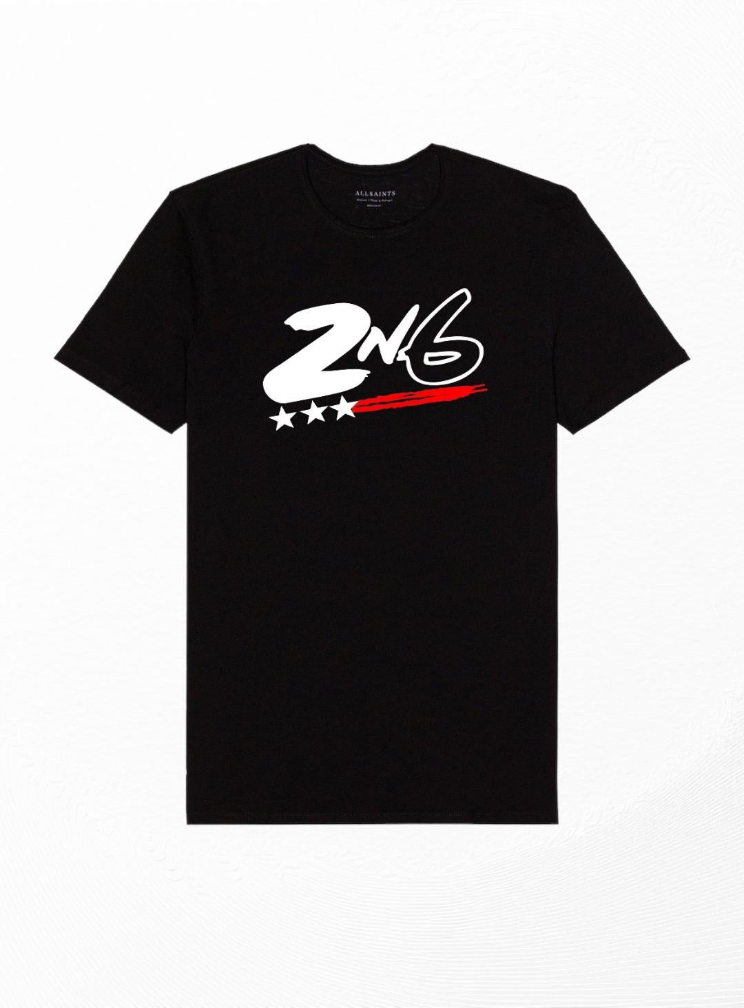 Classic T-Shirt w/ red stripe