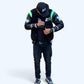 Neon Green Classic Varsity Jacket