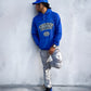 Electric Blue Winning Brand Hoodie