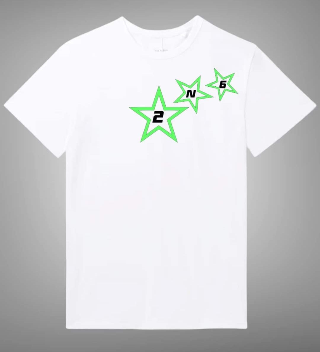 Neon Green Super Star T-Shirt
